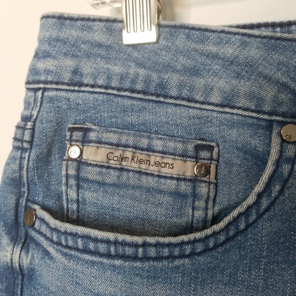 Calvin Klein Denim City Bermuda Short 10 y2k - Picture 2 of 13